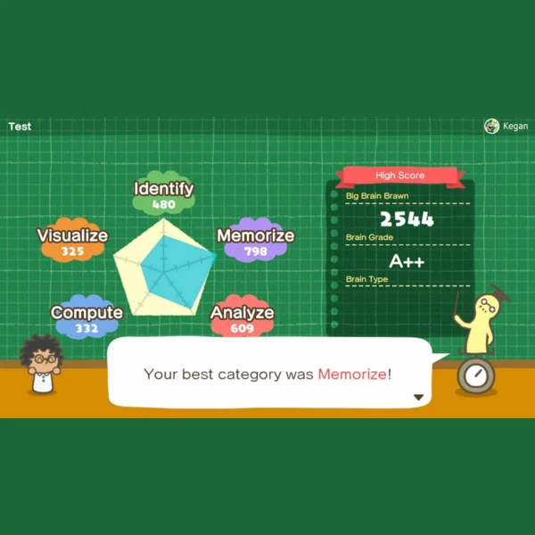 Nintendo Big Brain Academy: Brain vs. Brain