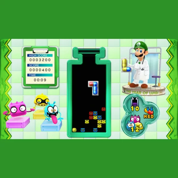 Nintendo Dr. Luigi, Mario