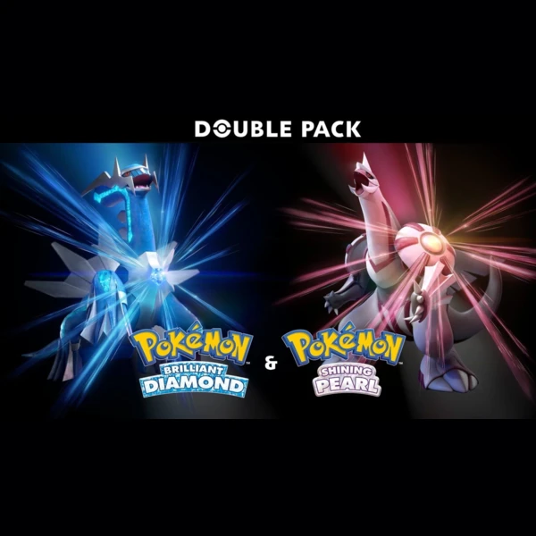 Nintendo Pokémon Brilliant Diamond and Pokémon Shining Pearl Double Pack