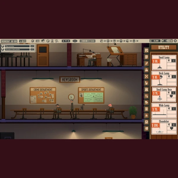 Twin Sails Interactive News Tower