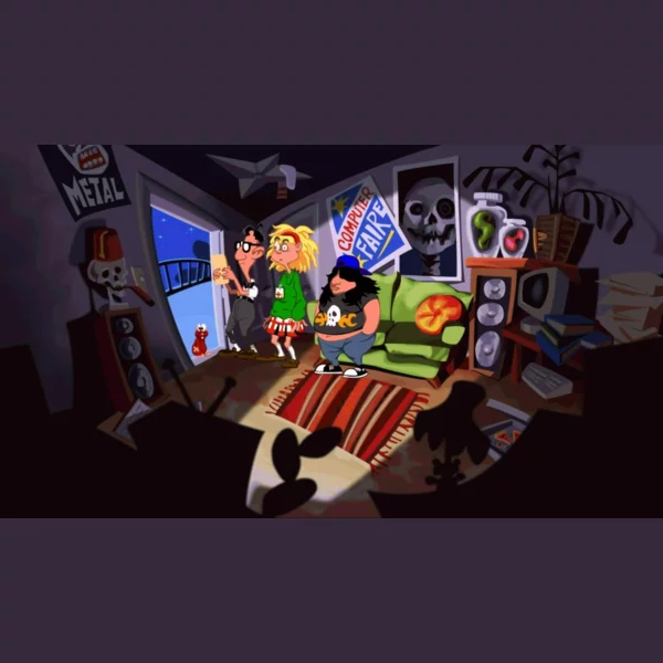 Double Fine Productions Day of the Tentacle Remastered, tetris