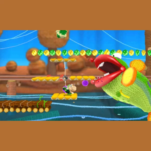 Nintendo Poochy & Yoshi's Woolly World, Mario