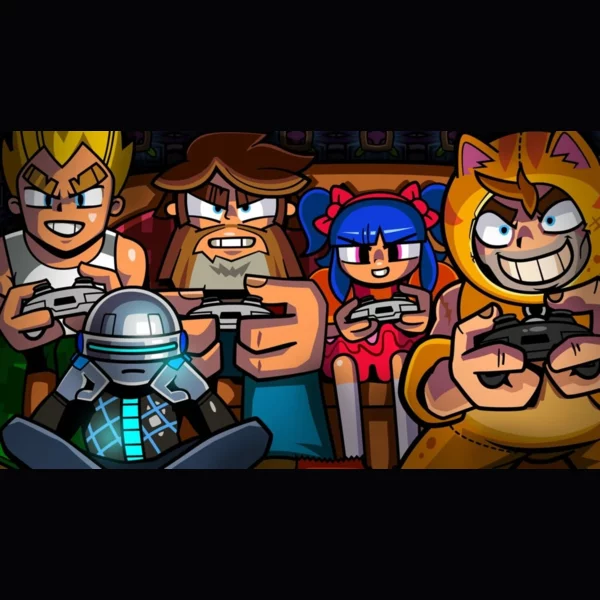 Adult Swim Games Mega Coin Squad