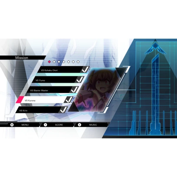 Inti Creates Gunvolt Chronicles: Luminous Avenger iX 1+2 Dual Collection, Azure Striker Gunvolt