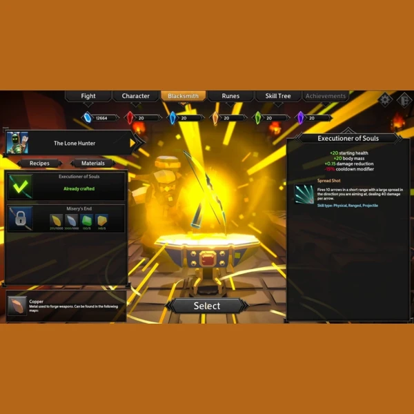 Game Smithing Soulstone Survivors