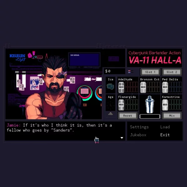 Ysbryd Games VA-11 Hall-A: Cyberpunk Bartender Action