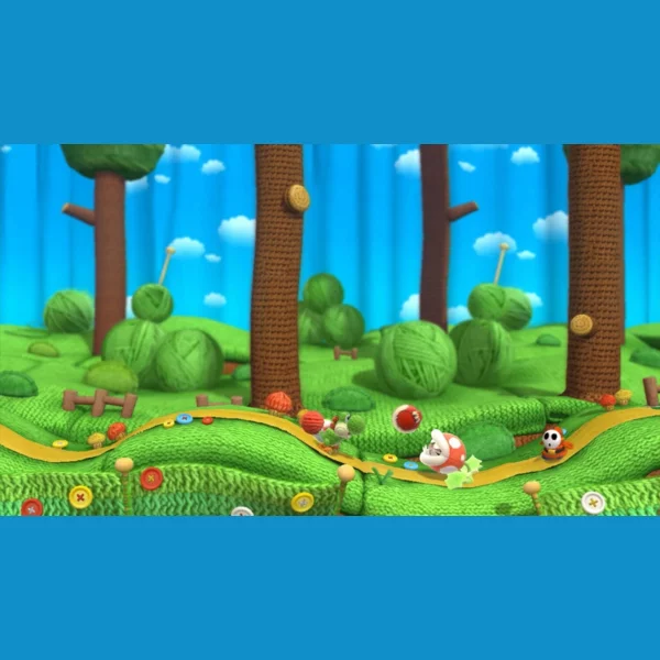 Nintendo Yoshi's Woolly World, Mario