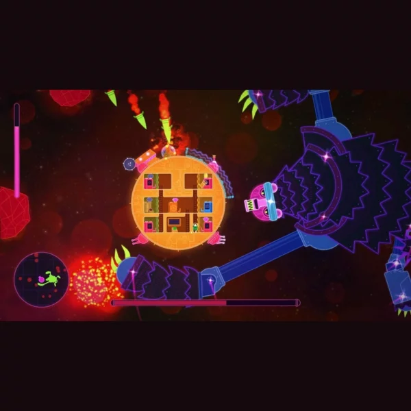 Asteroid Base Lovers in a Dangerous Spacetime