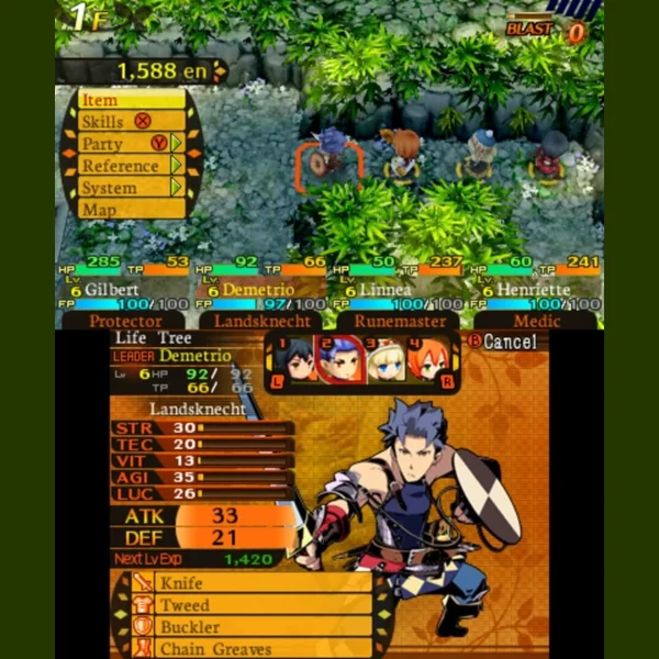 Atlus Etrian Mystery Dungeon