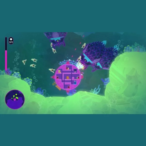 Asteroid Base Lovers in a Dangerous Spacetime