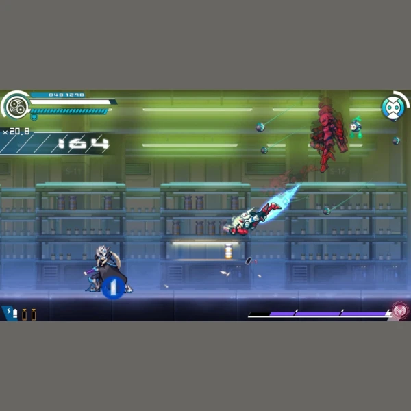 Inti Creates Gunvolt Chronicles: Luminous Avenger iX 1+2 Dual Collection, Azure Striker Gunvolt