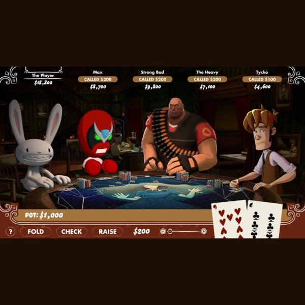 Skunkape Games LLC Poker Night at the Inventory, Team Fortress