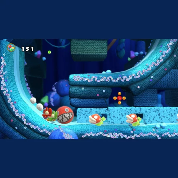 Nintendo Yoshi's Woolly World, Mario