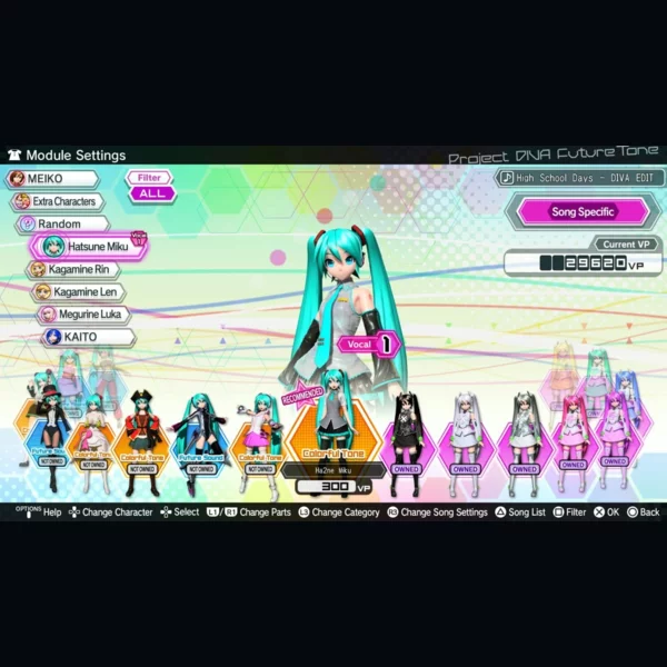 Sega Games Hatsune Miku: Project Diva Future Tone