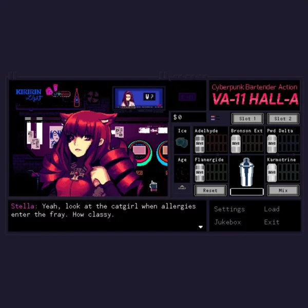 Ysbryd Games VA-11 Hall-A: Cyberpunk Bartender Action