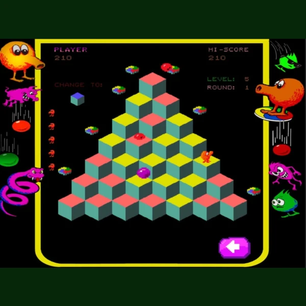 Sideline Amusements Q*bert: Rebooted