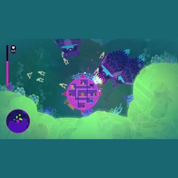 Asteroid Base Lovers in a Dangerous Spacetime