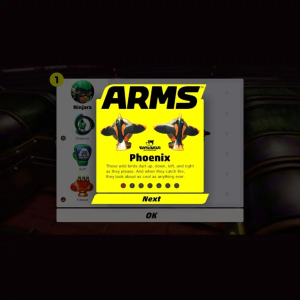 Nintendo of America Arms