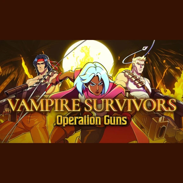 Poncle Vampire Survivors: Operation Guns, Contra