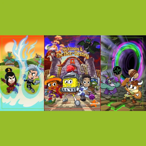 GameMill Entertainment Nicktoons & The Dice of Destiny, Nickelodeon