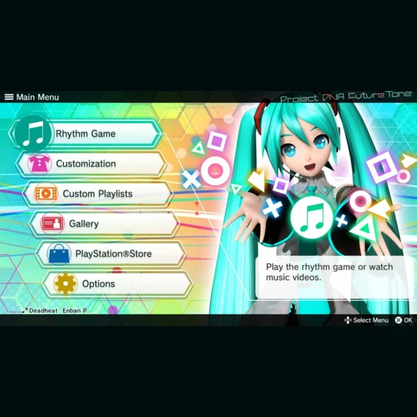 Sega Games Hatsune Miku: Project Diva Future Tone