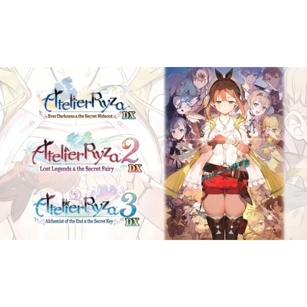 Gust Atelier Ryza Secret Trilogy Deluxe Pack