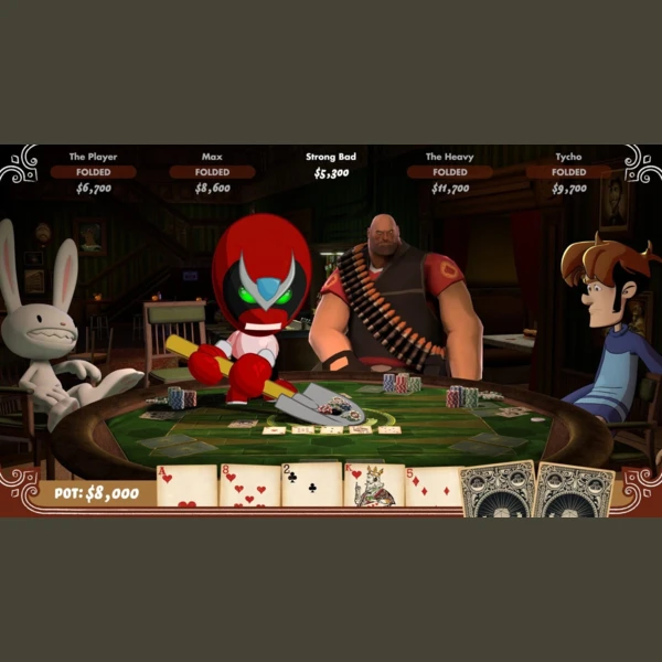 Skunkape Games LLC Poker Night at the Inventory, Team Fortress