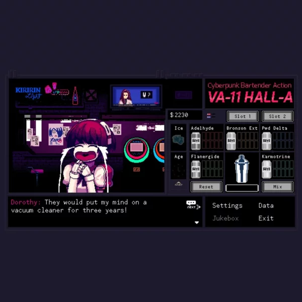 Ysbryd Games VA-11 Hall-A: Cyberpunk Bartender Action