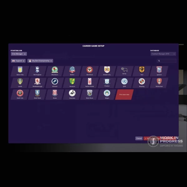 Sega Europe Football Manager 2019