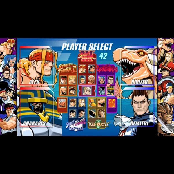 Capcom Fighting Collection 2, Street Fighter