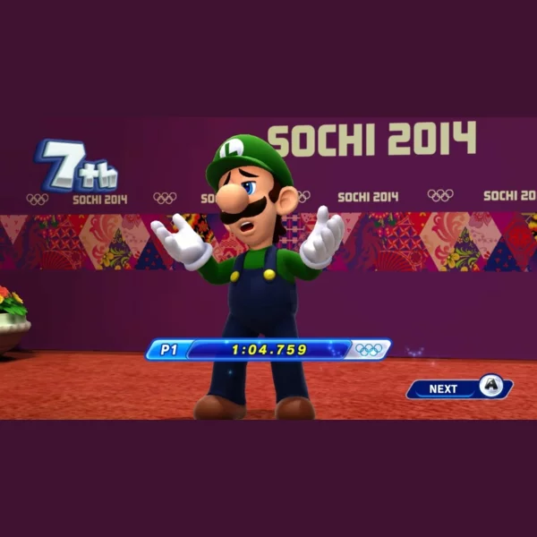 Nintendo Mario & Sonic at the Sochi 2014 Olympic Winter Games, Sonic The Hedgehog