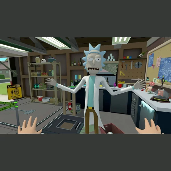 Adult Swim Games Rick and Morty: Virtual Rick-ality