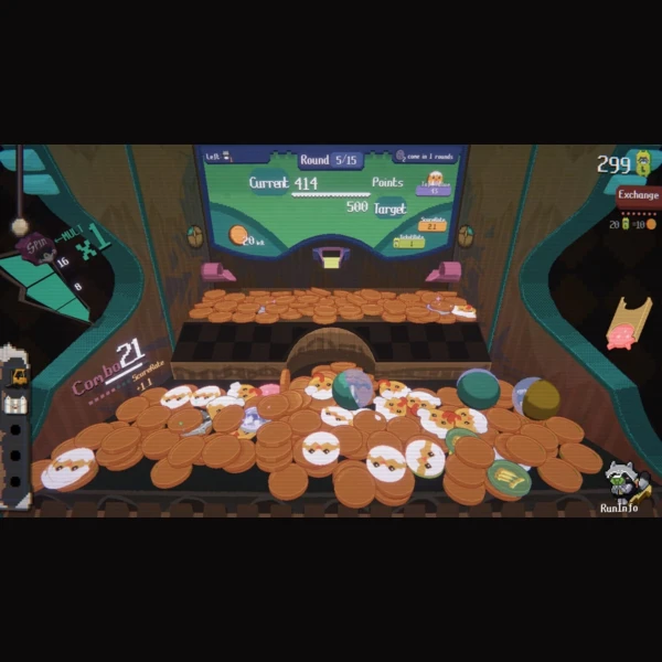 Playstack Raccoin: Coin Pusher Roguelike