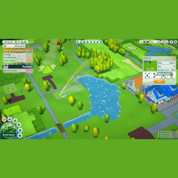 Broken Arms Games Under Par Golf Architect