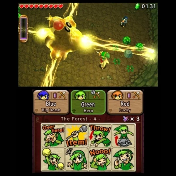 Nintendo The Legend of Zelda: Tri Force Heroes