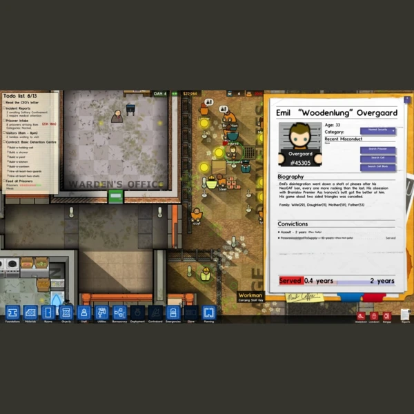 Paradox Interactive Prison Architect