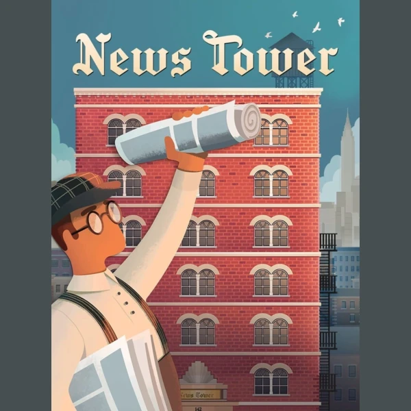 Twin Sails Interactive News Tower