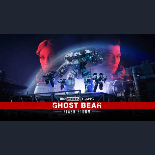 Piranha Games Mechwarrior 5: Clans - Ghost Bear Flash Storm, BattleTech