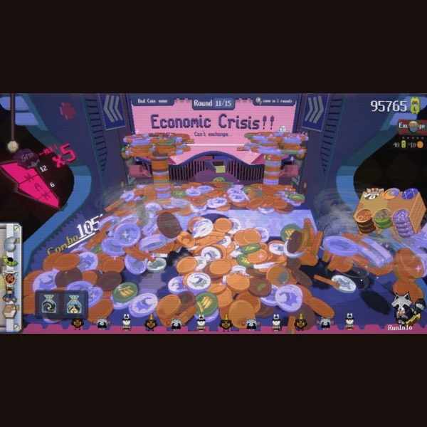 Playstack Raccoin: Coin Pusher Roguelike