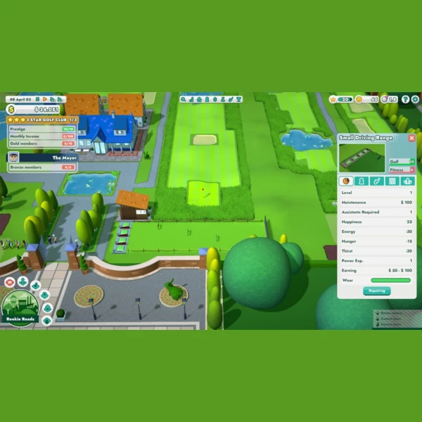 Broken Arms Games Under Par Golf Architect