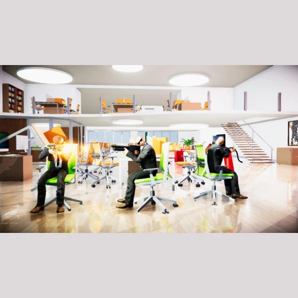 PixelPizza Last Man Sitting