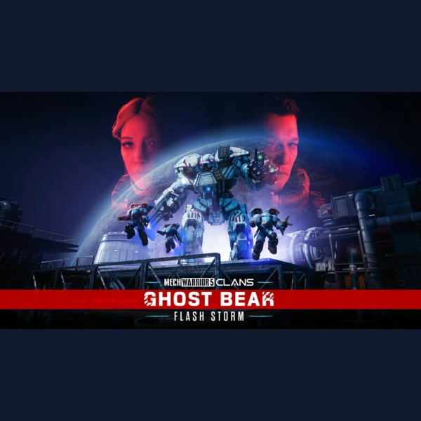 Piranha Games Mechwarrior 5: Clans - Ghost Bear Flash Storm, BattleTech