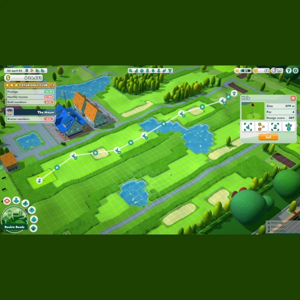 Broken Arms Games Under Par Golf Architect